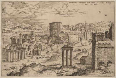 Vista del Foro de Hieronymus Cock