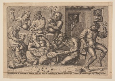 Vuyl Sause (Salsa sucia) de Hieronymus Cock