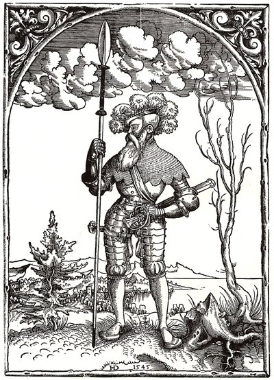 Caballero en Armadura de Guerra de Hieronymus Deckinger