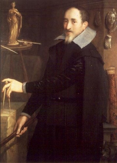Retrato de un escultor en su estudio de Hieronymus Francken