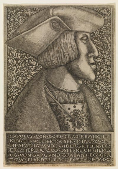 Carlos V, Emperador Alemán de Hieronymus Hopfer