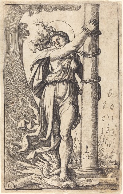 Fortaleza de Hieronymus Hopfer after Marcantonio Raimondi