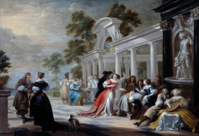 El juego de la mano caliente de Hieronymus Janssens