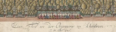 Alemán: La fiesta en el invernadero de Schönbrunn - 7 de febrero de 1786 de Hieronymus Loschenkohl