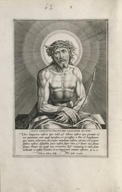 Observen al hombre de Hieronymus Wierix