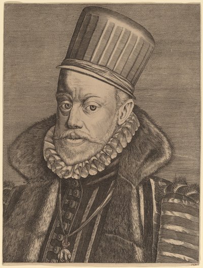 Felipe II de España de Hieronymus Wierix