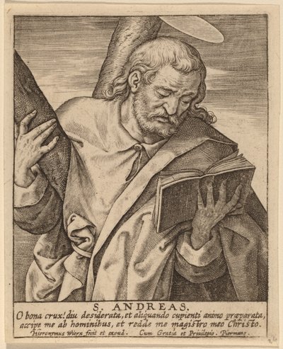 San Andrés de Hieronymus Wierix