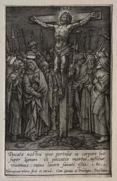 La Pasión: La Crucifixión de Hieronymus or Jerome Wierix
