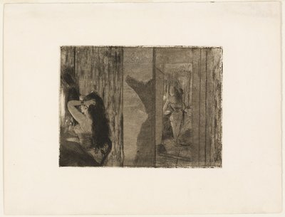 Actrices en sus camerinos de Hilaire Germain Edgar Degas