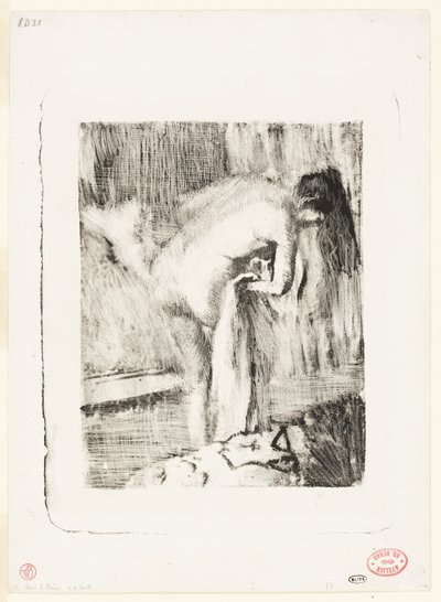 Después del baño II de Hilaire Germain Edgar Degas