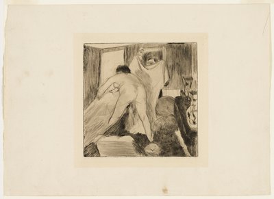 Salir del baño de Hilaire Germain Edgar Degas