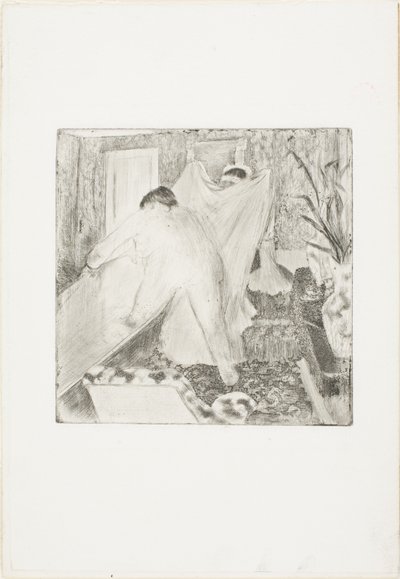 Salir del baño de Hilaire Germain Edgar Degas
