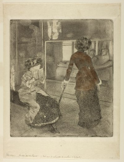 Mary Cassatt en el Louvre: La Galería Etrusca de Hilaire Germain Edgar Degas