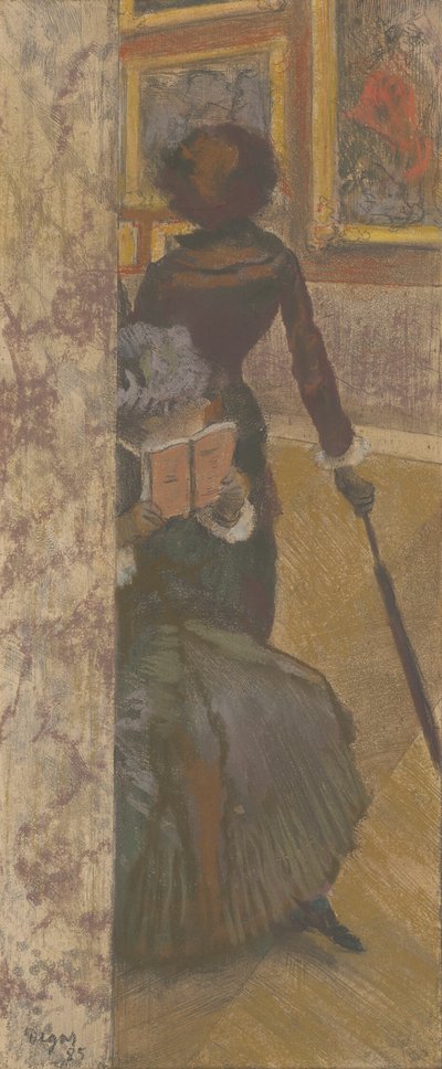 Mary Cassatt en el Louvre: La Galería de los Cuadros de Hilaire Germain Edgar Degas