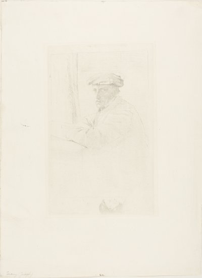 El grabador Joseph Tourny de Hilaire Germain Edgar Degas