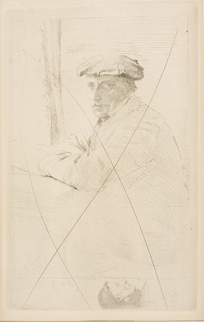 El grabador Joseph Tourny de Hilaire Germain Edgar Degas
