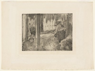 Las lavanderas de Hilaire Germain Edgar Degas