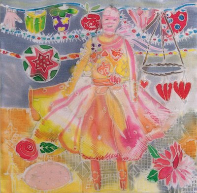 Hada con corazones y flores, 2006 de Hilary Simon