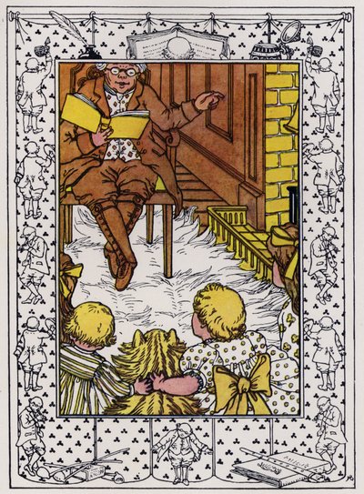 Primo Pedro (litografía a color) de Hilda Broughton