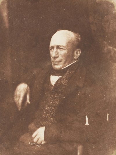 Hombre, 1843-47 de Hill and Adamson