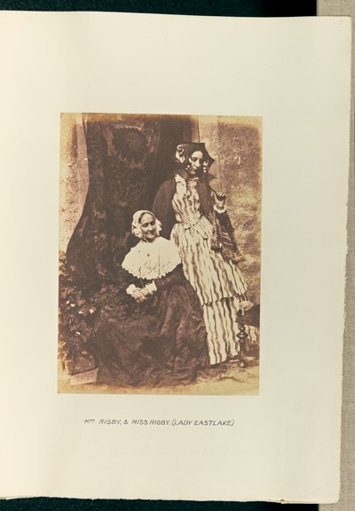 [Mrs. Rigby y Miss Rigby, (Lady Eastlake)] de Hill and Adamson