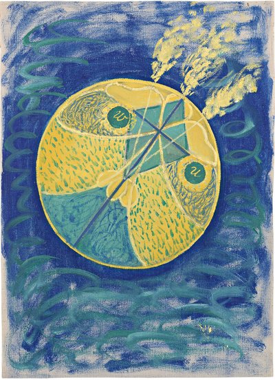 Grupo I, nº 7. Caos Primordial de Hilma af Klint