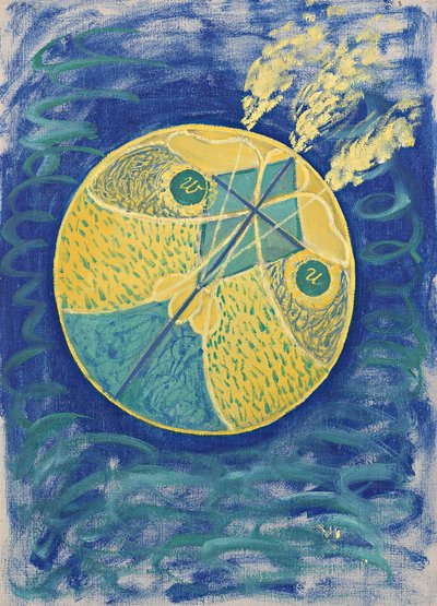 Grupo I, No. 7. Caos primordial de Hilma af Klint