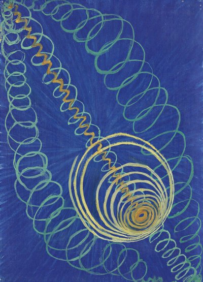 Grupo I, Caos Primordial, No. 16, de la serie WURose, 1906-1907 de Hilma af Klint
