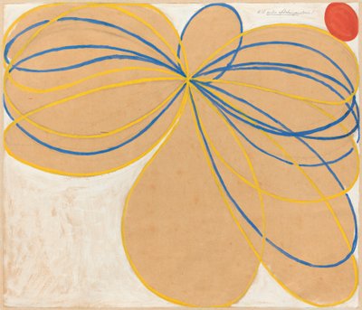Grupo V, La estrella de siete puntas, No. 1 Serie de la estrella de siete puntas, 1908 de Hilma af Klint