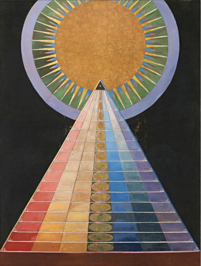 Grupo X, No. 1, Retablo, 1915 de Hilma af Klint
