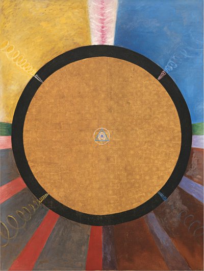 Grupo X, nº 3, Retablo (óleo sobre lienzo) de Hilma af Klint