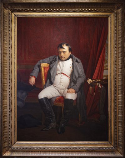 Napoleón I en Fontainebleau, 31 de marzo de 1814 de Paul Delaroche