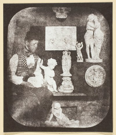 Bayard y sus estatuillas de Hippolyte Bayard