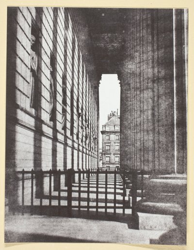Columnata de la iglesia de la Madeleine de Hippolyte Bayard