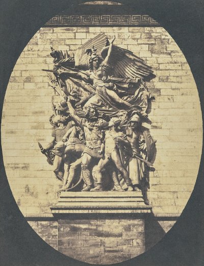 [Detalle de "Le Départ de 1792 (o La Marsellesa)" de François Rude, Arco del Triunfo]. de Hippolyte Bayard