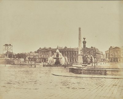 [Place de la Concorde] de Hippolyte Bayard