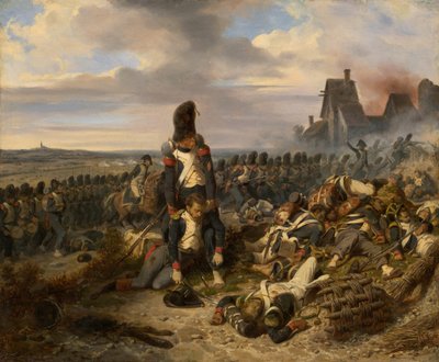 Escena de batalla, c. 1825 de Hippolyte Bellange