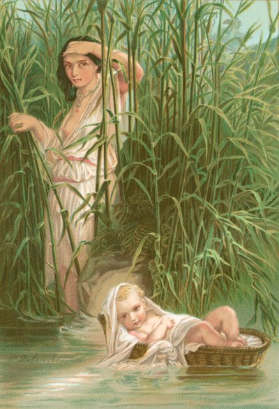 Miriam y Moisés de Hippolyte Delaroche