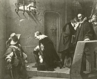 La Muerte de Strafford de Hippolyte Delaroche