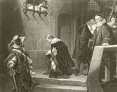 El conde de Strafford camino a la ejecución de Hippolyte Delaroche