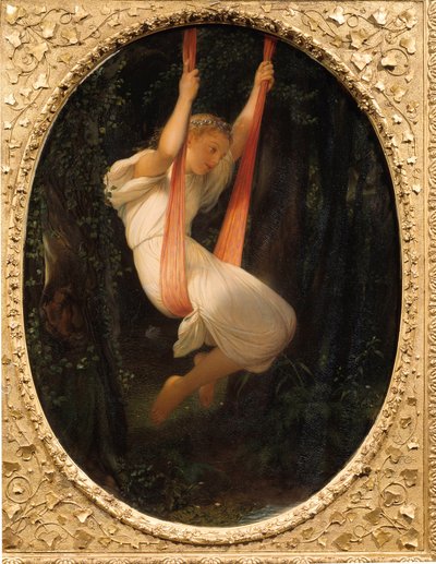 Joven en el columpio de Hippolyte Delaroche
