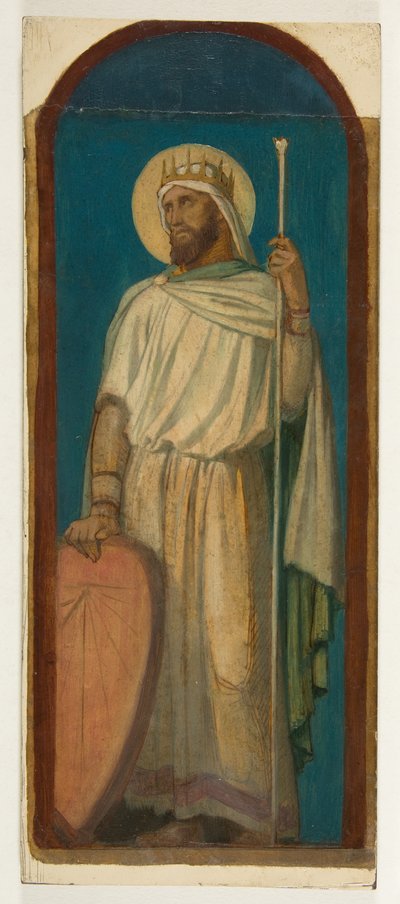 Hiskia, König von Juda de Hippolyte Flandrin