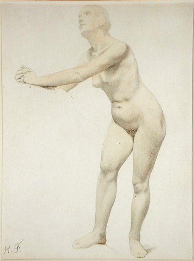 Desnudo de Hippolyte Flandrin