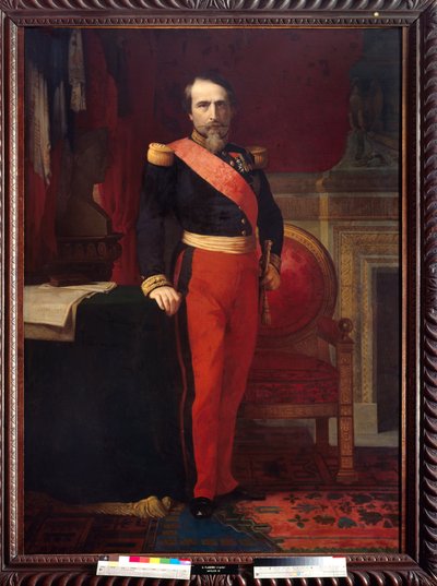 Retrato de cuerpo entero de Napoleón III (1808-1873) de Hippolyte Flandrin
