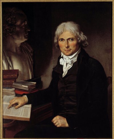 Retrato del doctor Marie François Xavier Bichat (1771-1802) de Hippolyte Flandrin
