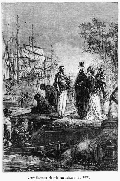 ¿Su Honor está buscando un barco?, ilustración de 