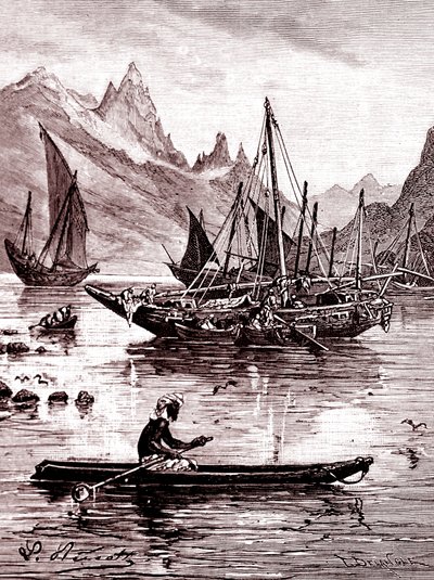 El Mar Rojo (lado egipcio) de Hippolyte Leon Benett