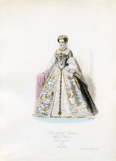 Isabel de Austria de Hippolyte Louis and Polydore Pauquet