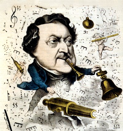 Gioacchino Rossini de Hippolyte Mailly