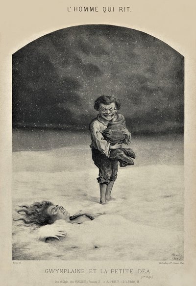 El hombre que ríe - Gwynplaine y Little Dea de Hippolyte Mailly